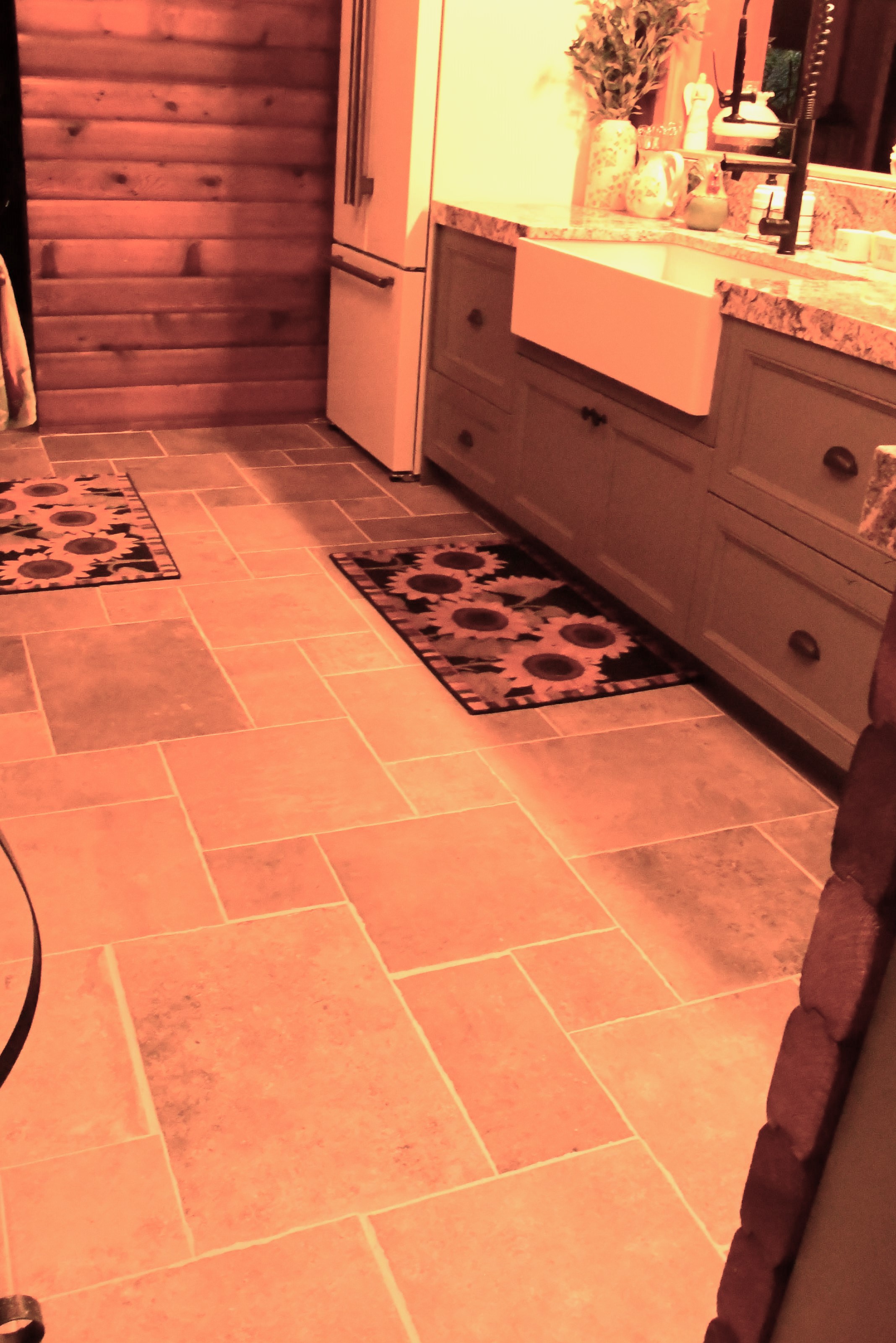 Tile Flooring, Electrical and Plumbing Fixture Installation